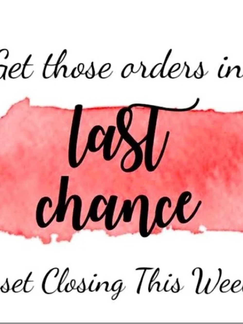 Last Chance - CLOSET CLOSING